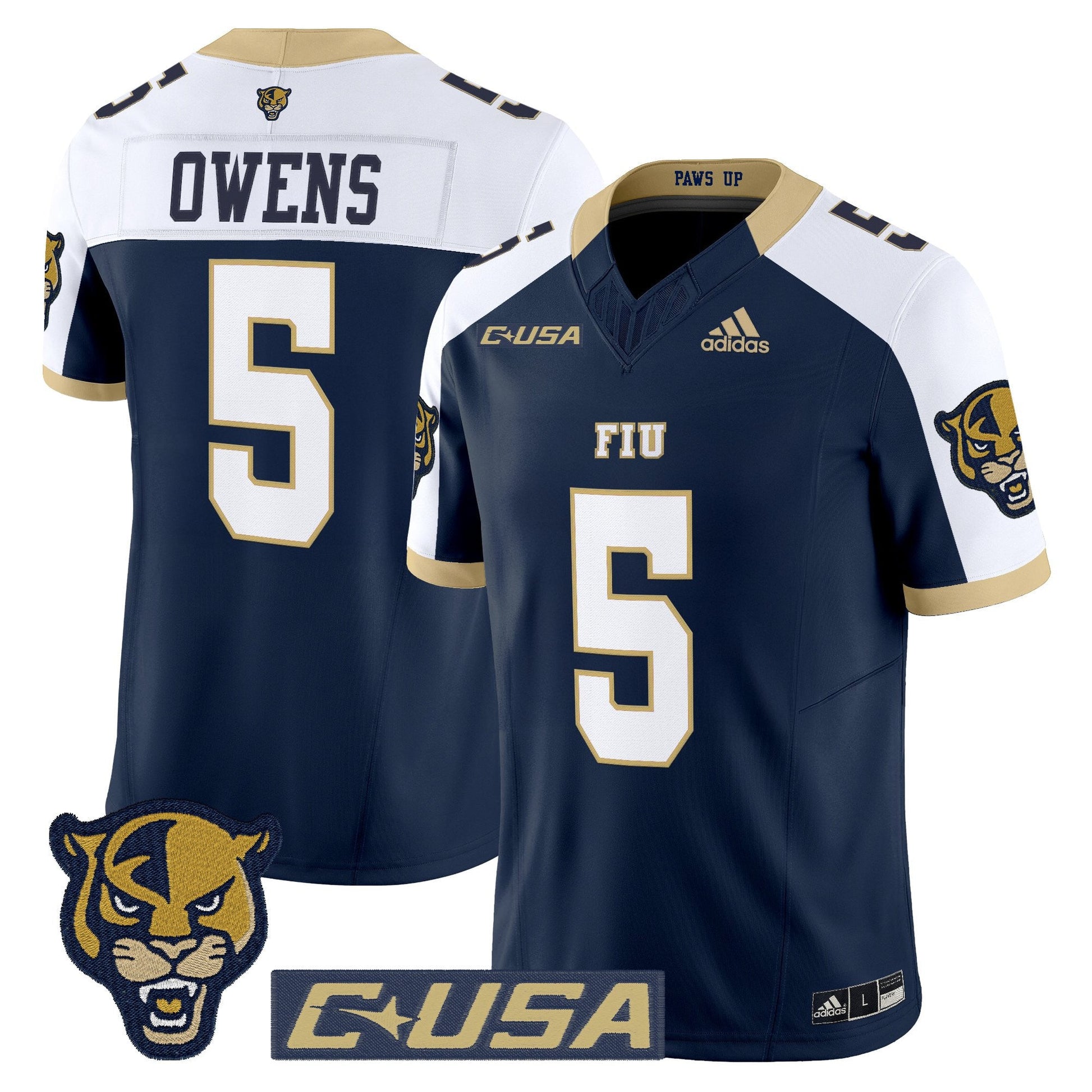 Men's Florida International Panthers 2025 Vapor Limited Jersey - All Stitched