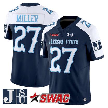 Men's Jackson State Tigers 2026 Vapor Limited Jersey V2 - All Stitched