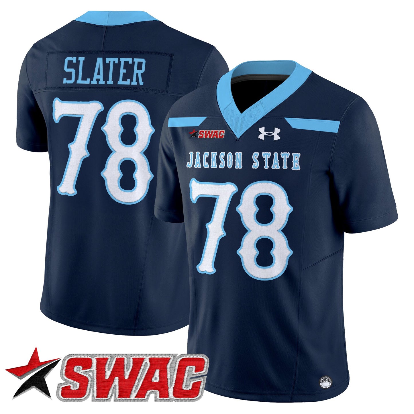 Men's Jackson State Tigers 2026 Vapor Limited Jersey V2 - All Stitched