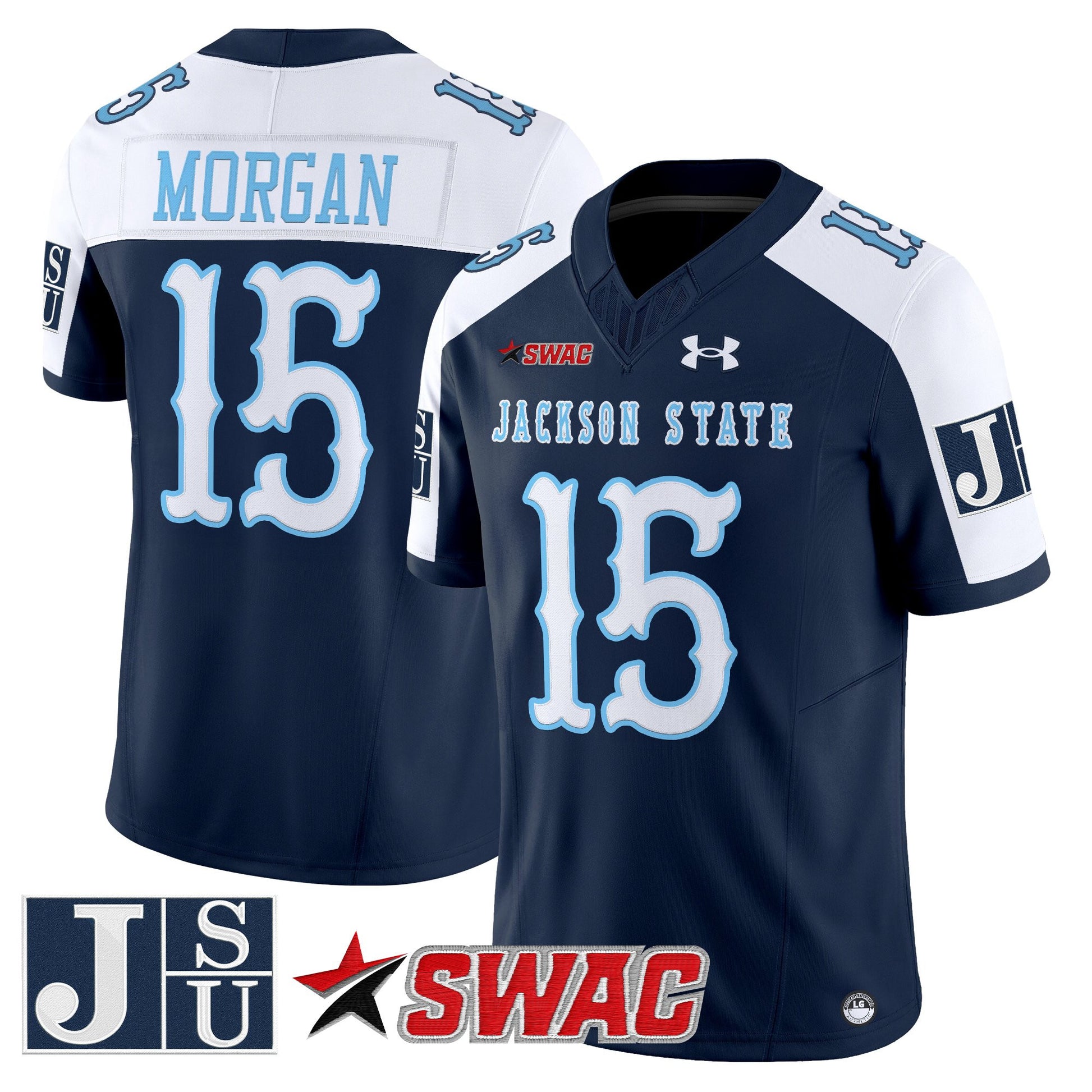 Men's Jackson State Tigers 2026 Vapor Limited Jersey V2 - All Stitched