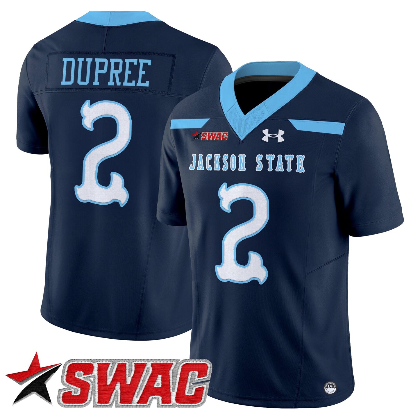 Men's Jackson State Tigers 2026 Vapor Limited Jersey V2 - All Stitched