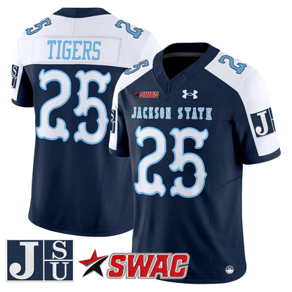 Men's Jackson State Tigers 2026 Vapor Limited Jersey V2 - All Stitched