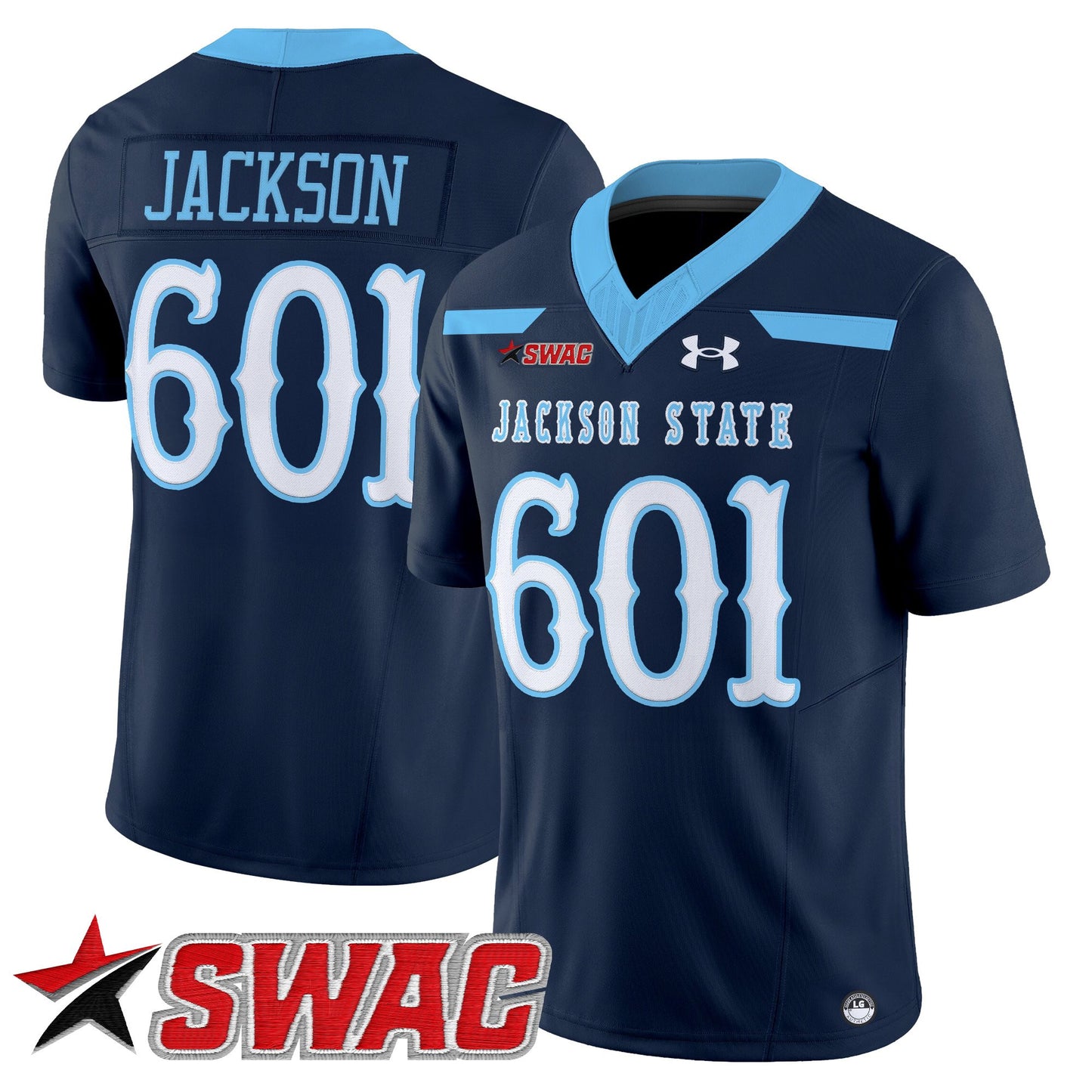 Men's Jackson State Tigers 2026 Vapor Limited Jersey V2 - All Stitched