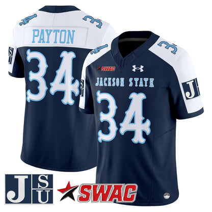 Men's Jackson State Tigers 2026 Vapor Limited Jersey V2 - All Stitched