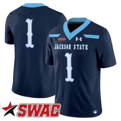 Men's Jackson State Tigers 2026 Vapor Limited Jersey V2 - All Stitched