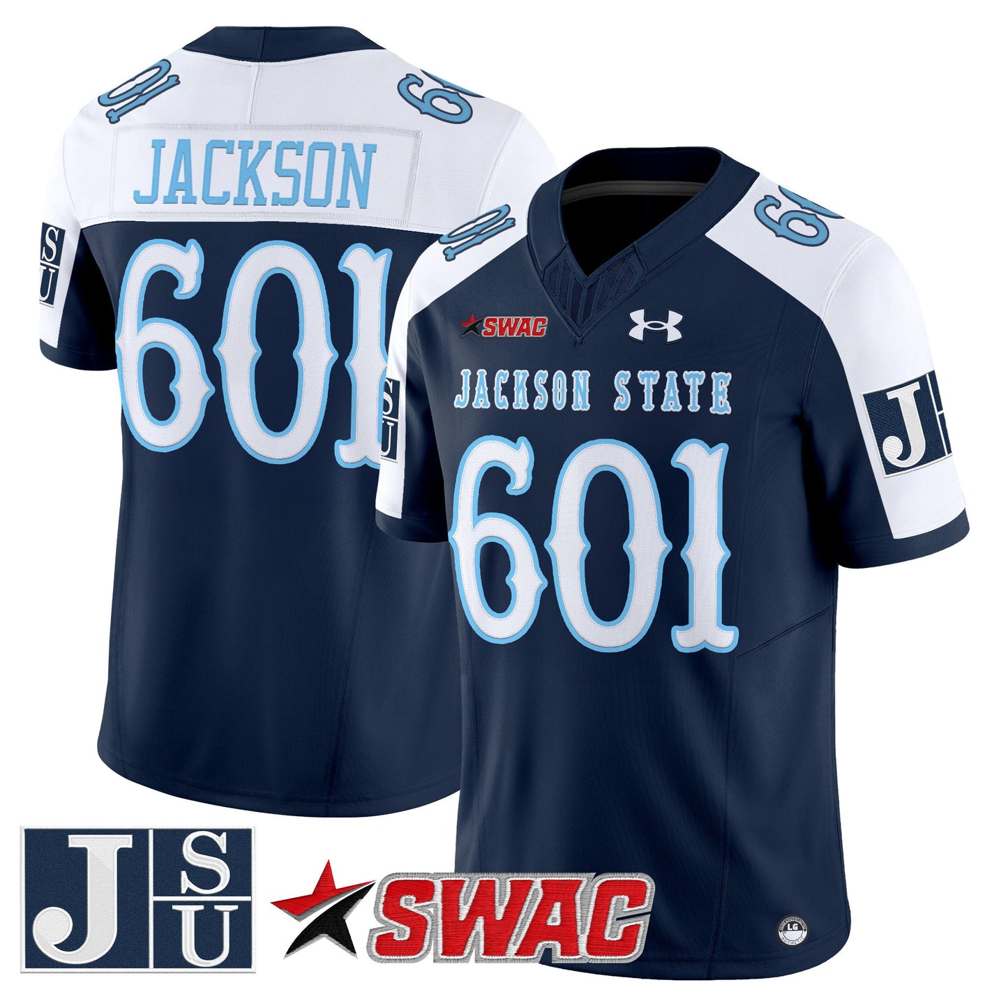 Men's Jackson State Tigers 2026 Vapor Limited Jersey V2 - All Stitched
