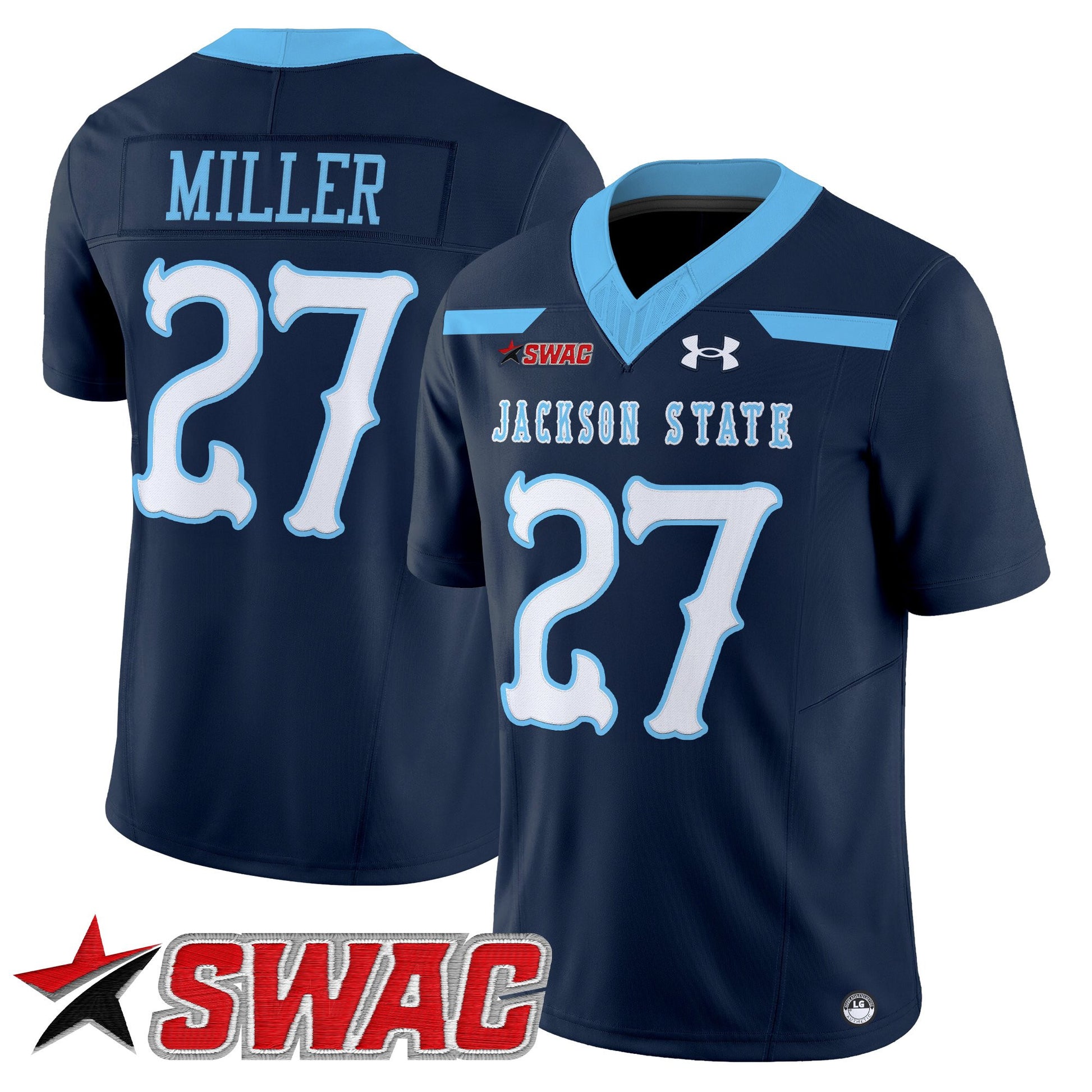 Men's Jackson State Tigers 2026 Vapor Limited Jersey V2 - All Stitched