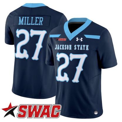 Men's Jackson State Tigers 2026 Vapor Limited Jersey V2 - All Stitched