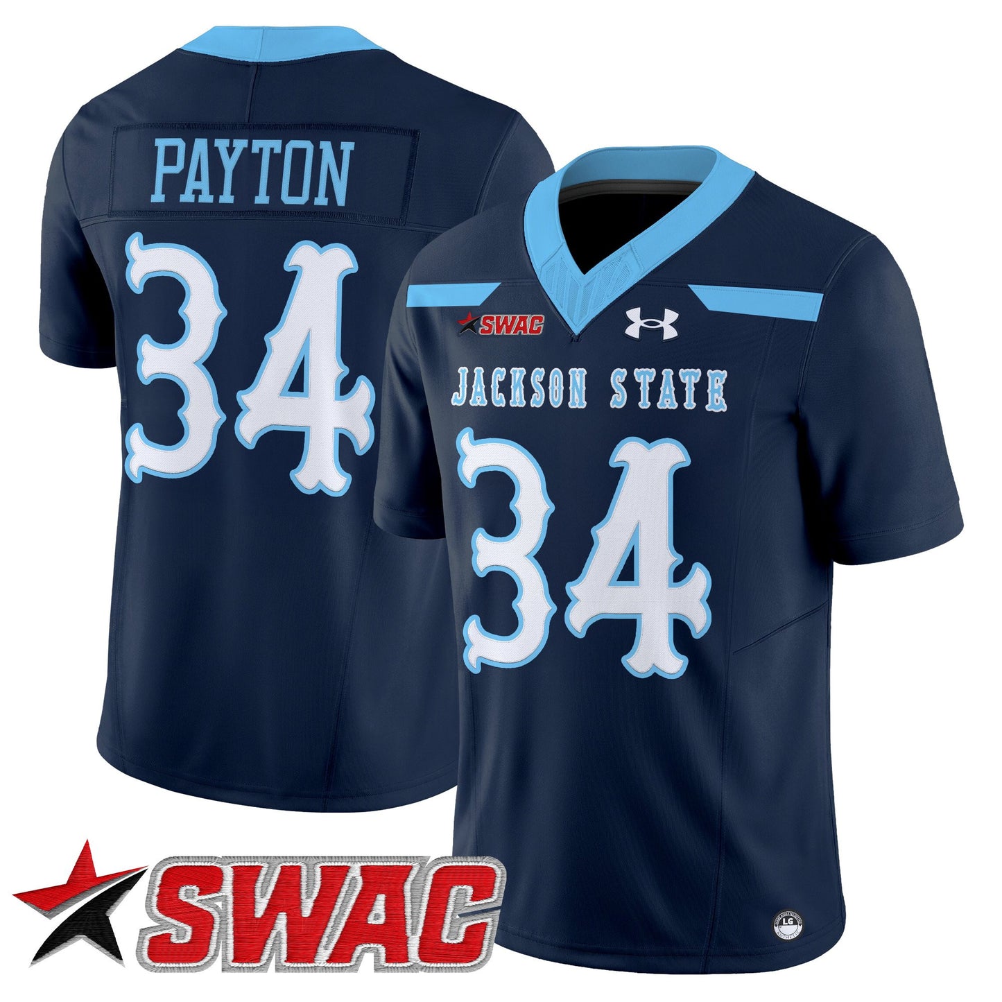 Men's Jackson State Tigers 2026 Vapor Limited Jersey V2 - All Stitched