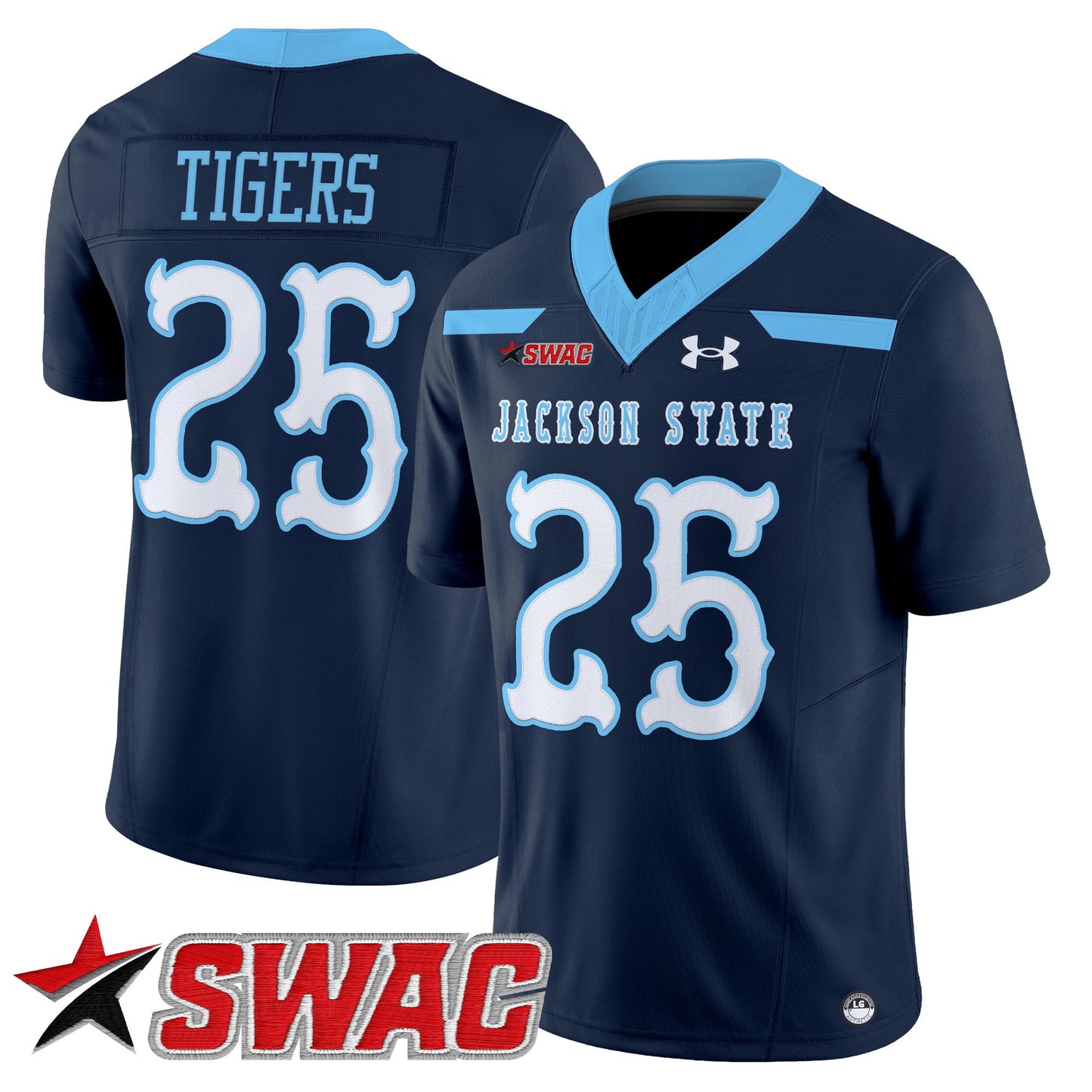 Men's Jackson State Tigers 2026 Vapor Limited Jersey V2 - All Stitched