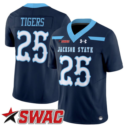 Men's Jackson State Tigers 2026 Vapor Limited Jersey V2 - All Stitched