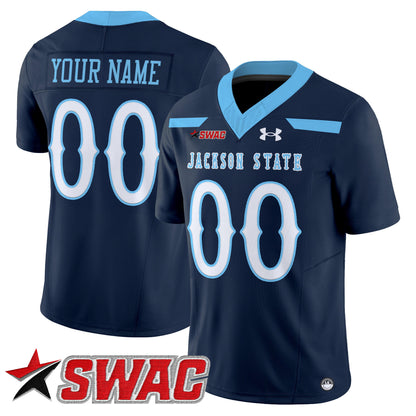 Jackson State Tigers 2026 Vapor Limited Custom Jersey V2 - All Stitched