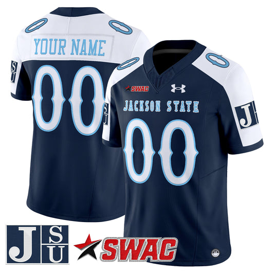 Jackson State Tigers 2026 Vapor Limited Custom Jersey V2 - All Stitched
