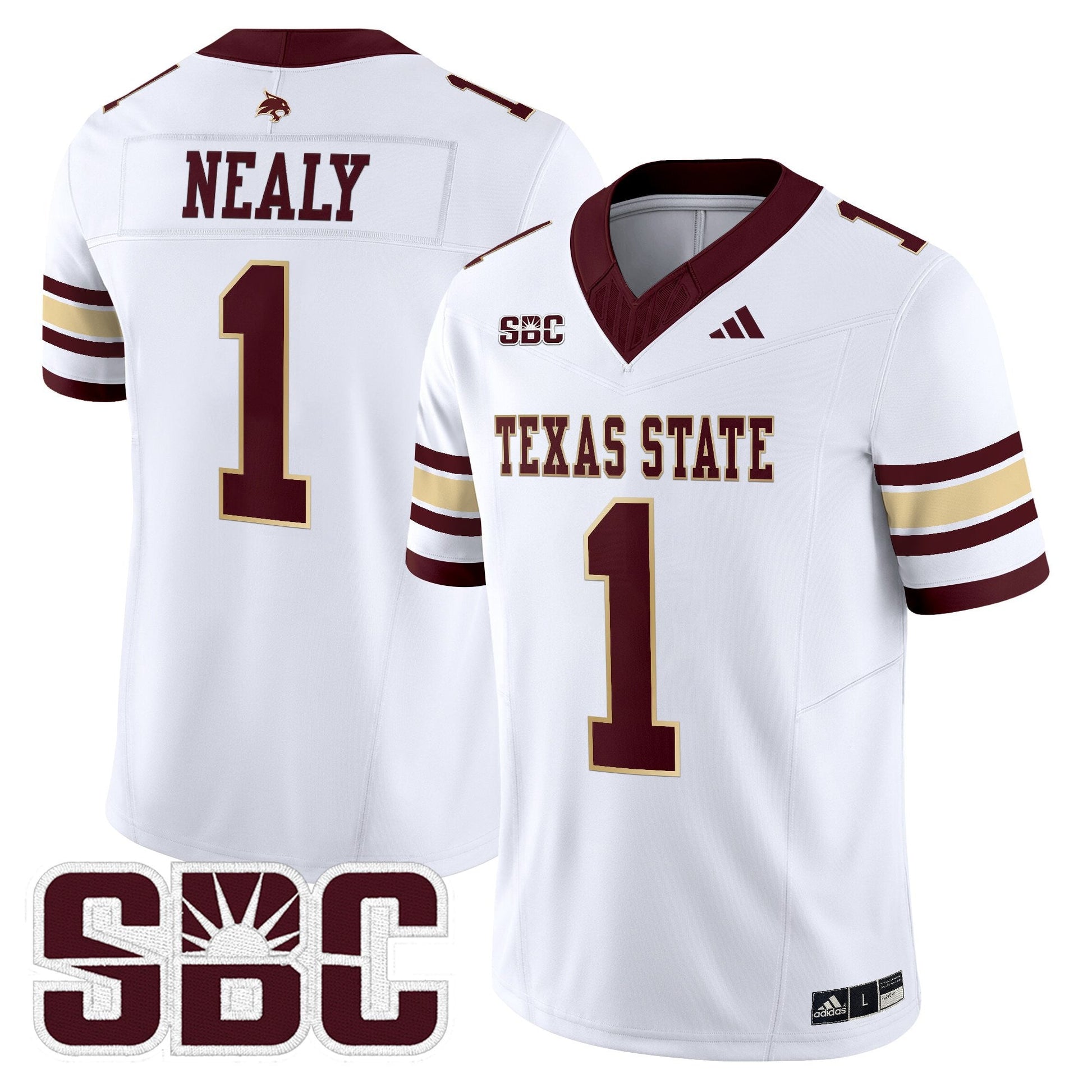 Men's Texas State Bobcats 2025 Vapor Limited Jersey - All Stitched