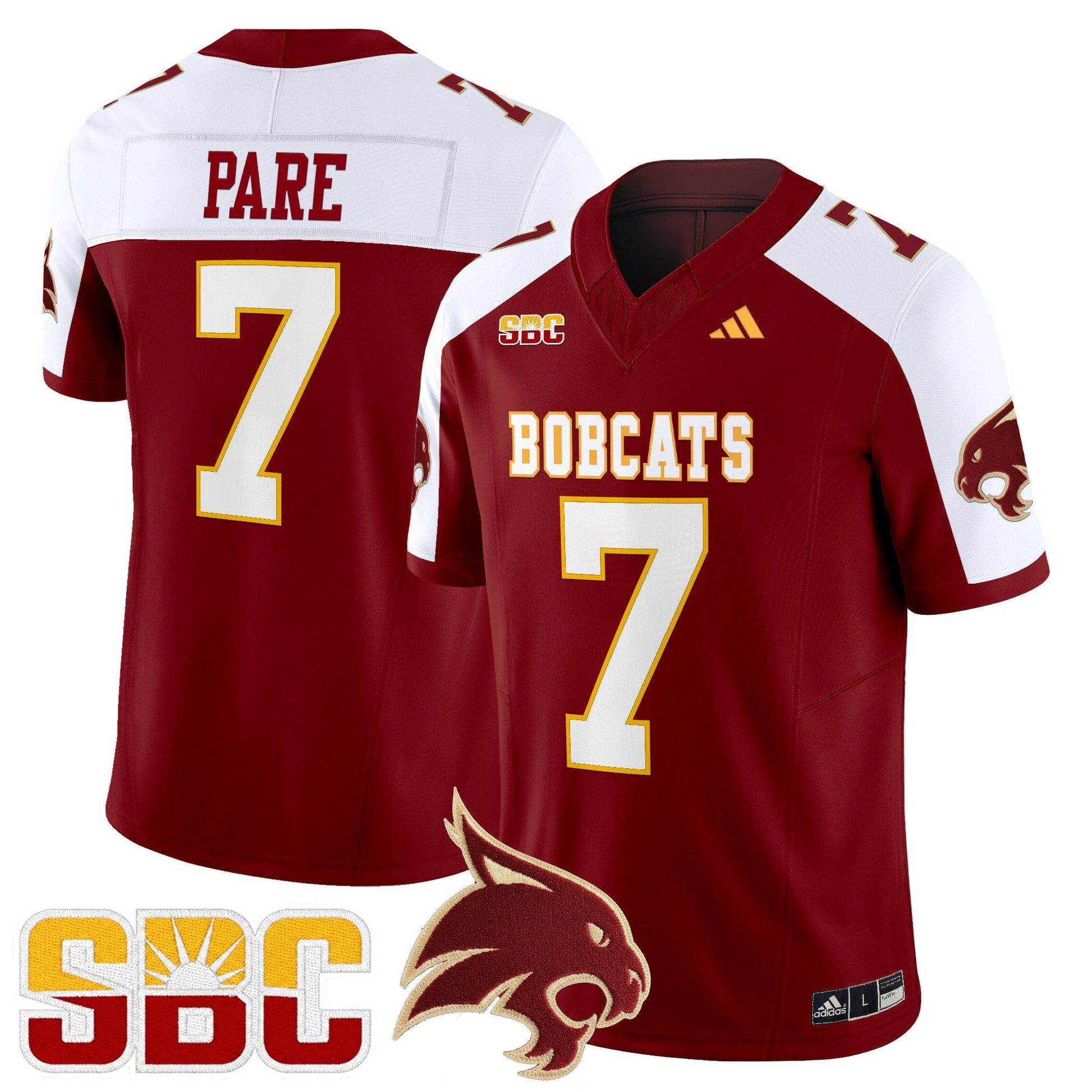 Men's Texas State Bobcats 2025 Vapor Limited Jersey - All Stitched