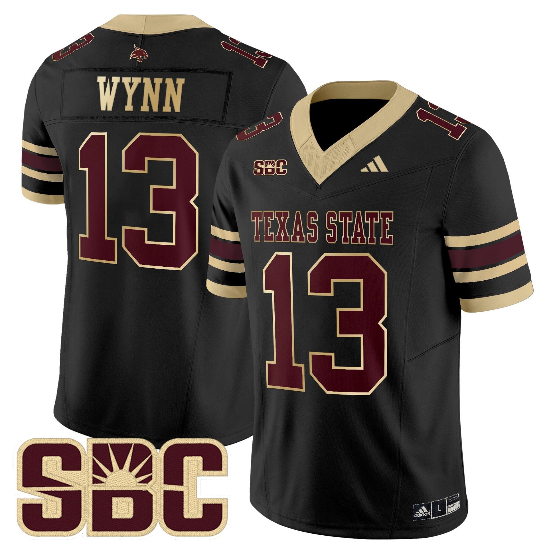 Men's Texas State Bobcats 2025 Vapor Limited Jersey - All Stitched