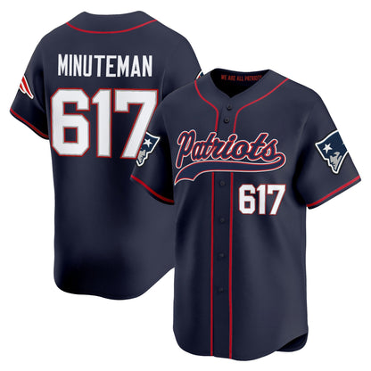 Men's New England Patriots 2025 Vapor Baseball Jersey - All Stitched