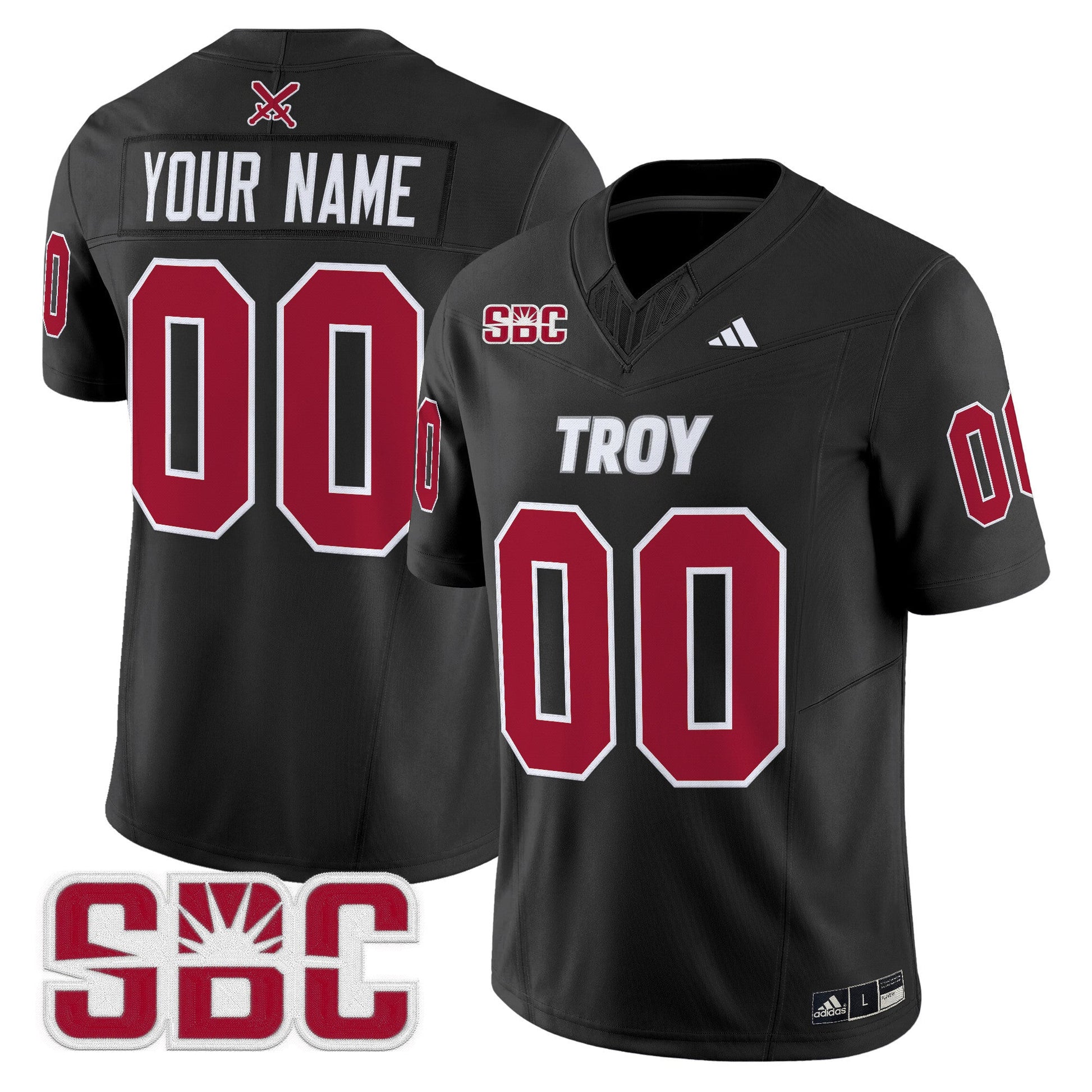 Troy Trojans 2025 Vapor Limited Custom Jersey - All Stitched