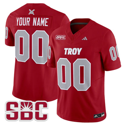 Troy Trojans 2025 Vapor Limited Custom Jersey - All Stitched