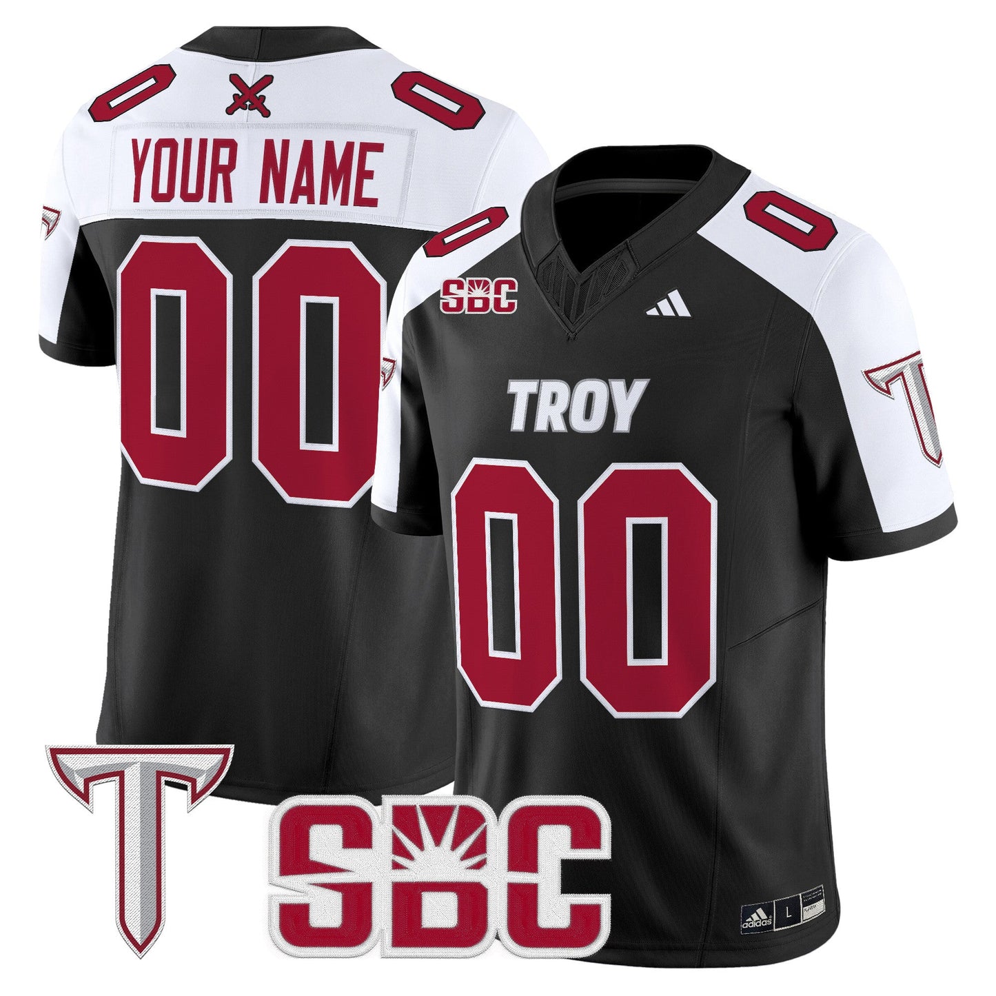 Troy Trojans 2025 Vapor Limited Custom Jersey - All Stitched