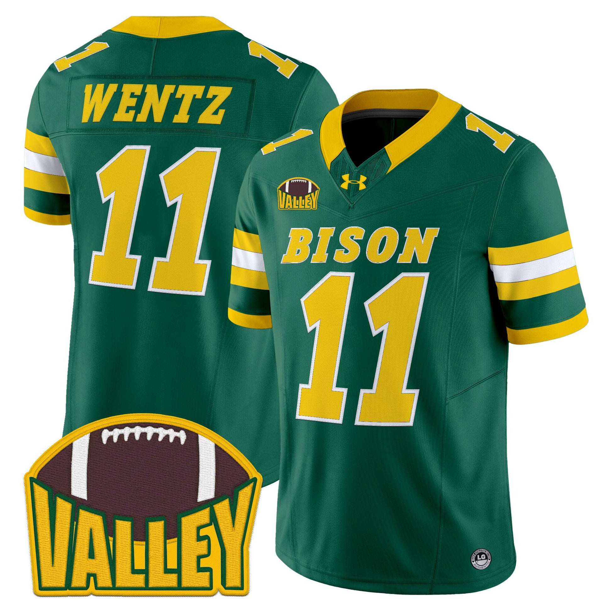 Men's North Dakota State Bison 2025 Vapor Limited Jersey - All Stitched