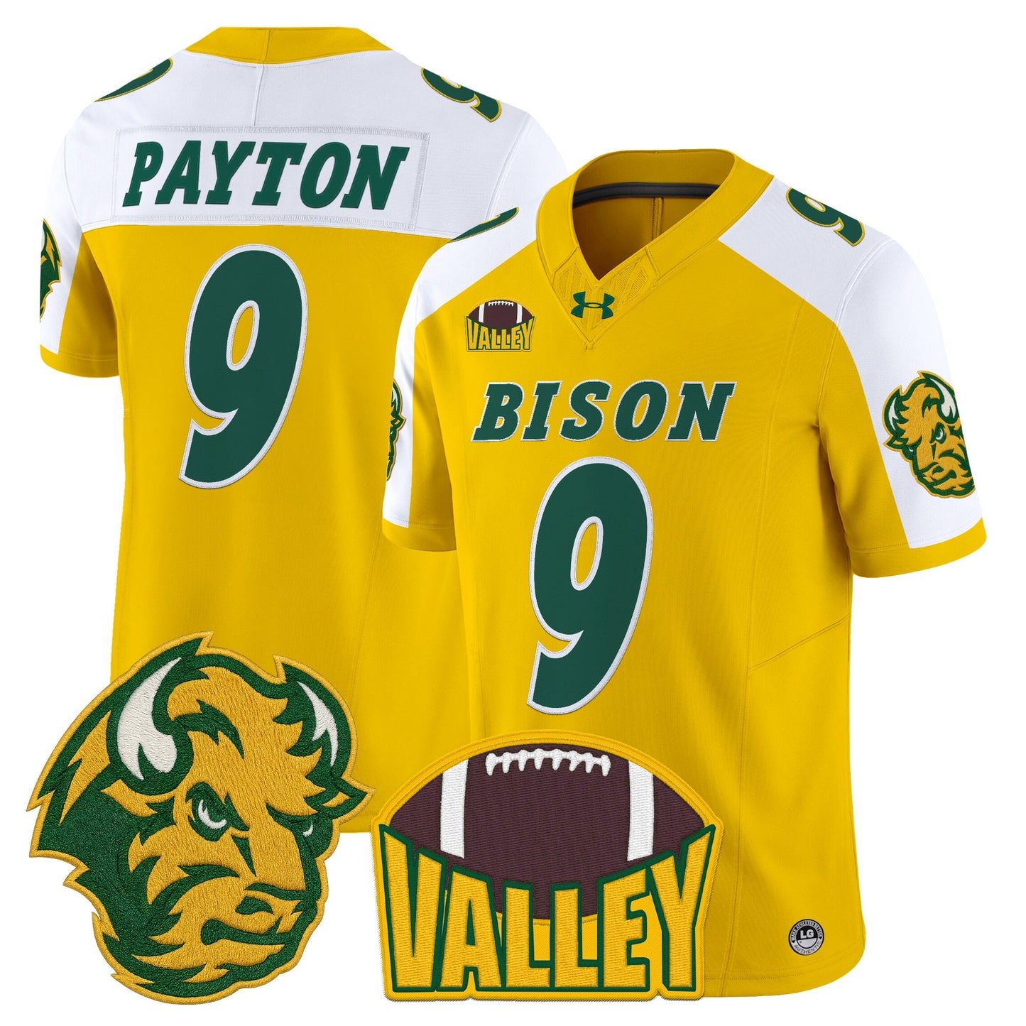 Men's North Dakota State Bison 2025 Vapor Limited Jersey - All Stitched