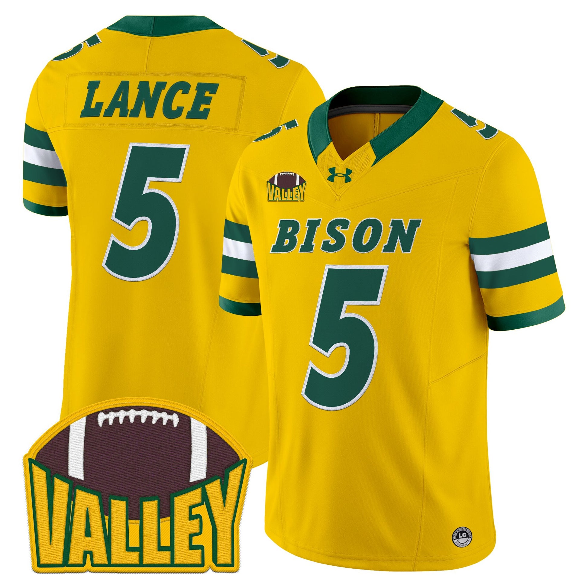 Men's North Dakota State Bison 2025 Vapor Limited Jersey - All Stitched