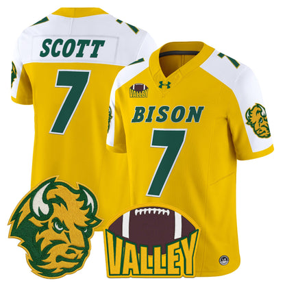 Men's North Dakota State Bison 2025 Vapor Limited Jersey - All Stitched