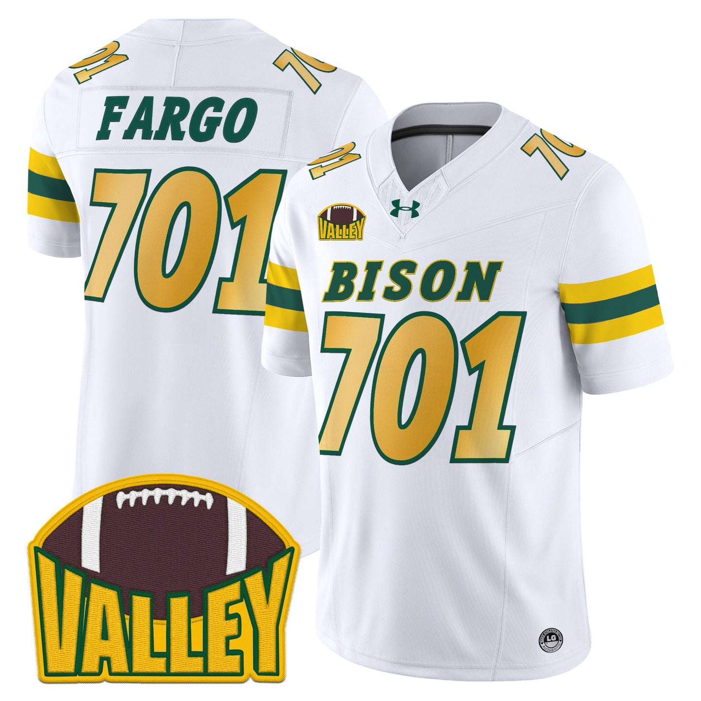 Men's North Dakota State Bison 2025 Vapor Limited Jersey - All Stitched