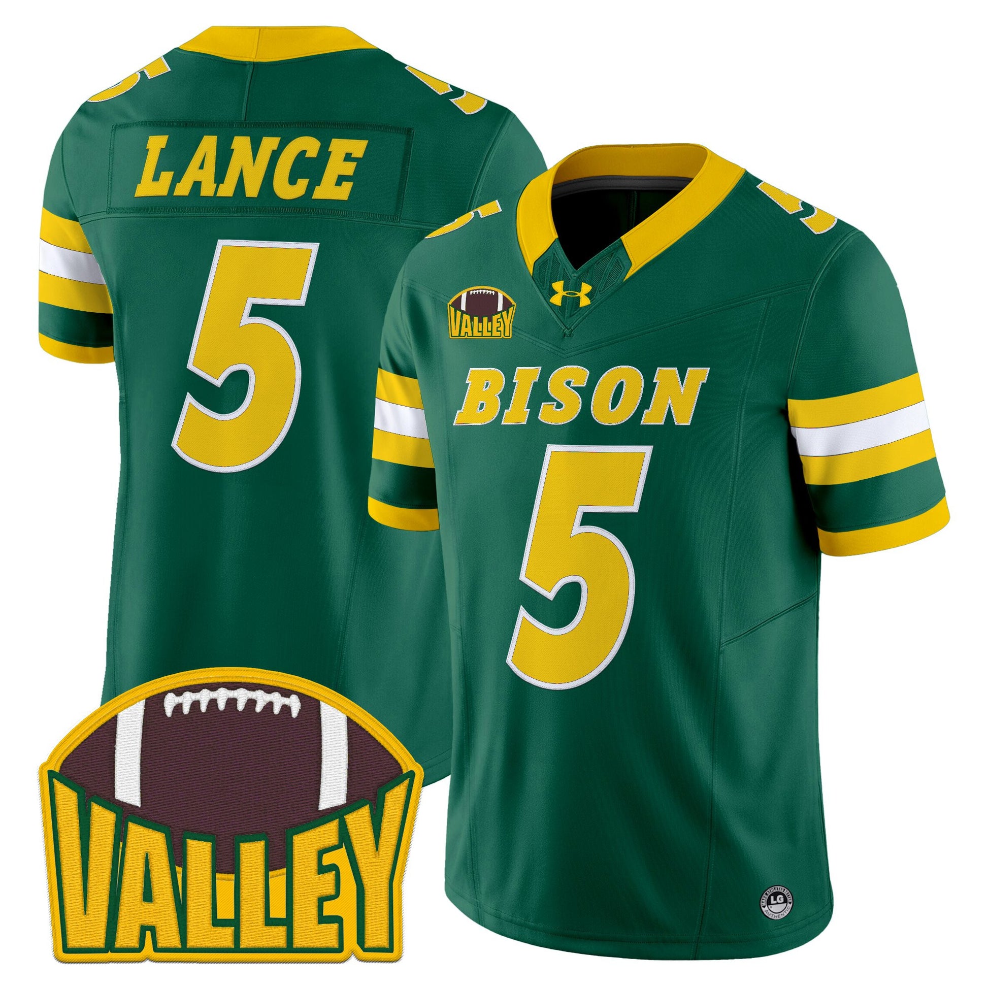 Men's North Dakota State Bison 2025 Vapor Limited Jersey - All Stitched