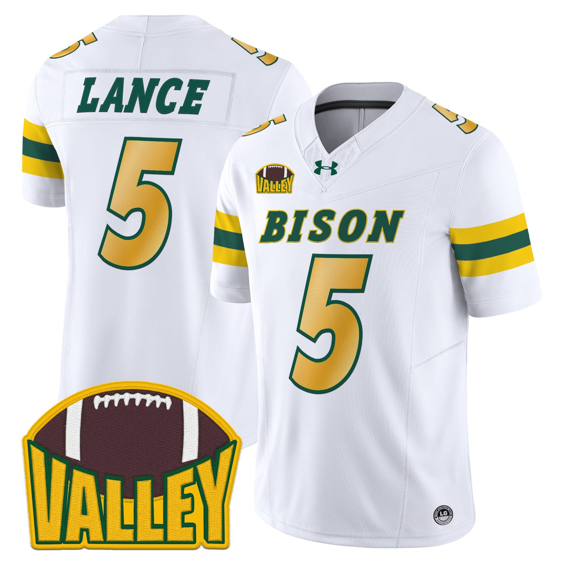 Men's North Dakota State Bison 2025 Vapor Limited Jersey - All Stitched