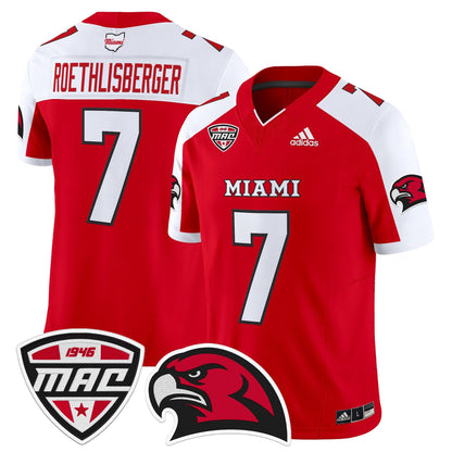 Men's Miami (OH) RedHawks 2025 Vapor Limited Jersey - All Stitched
