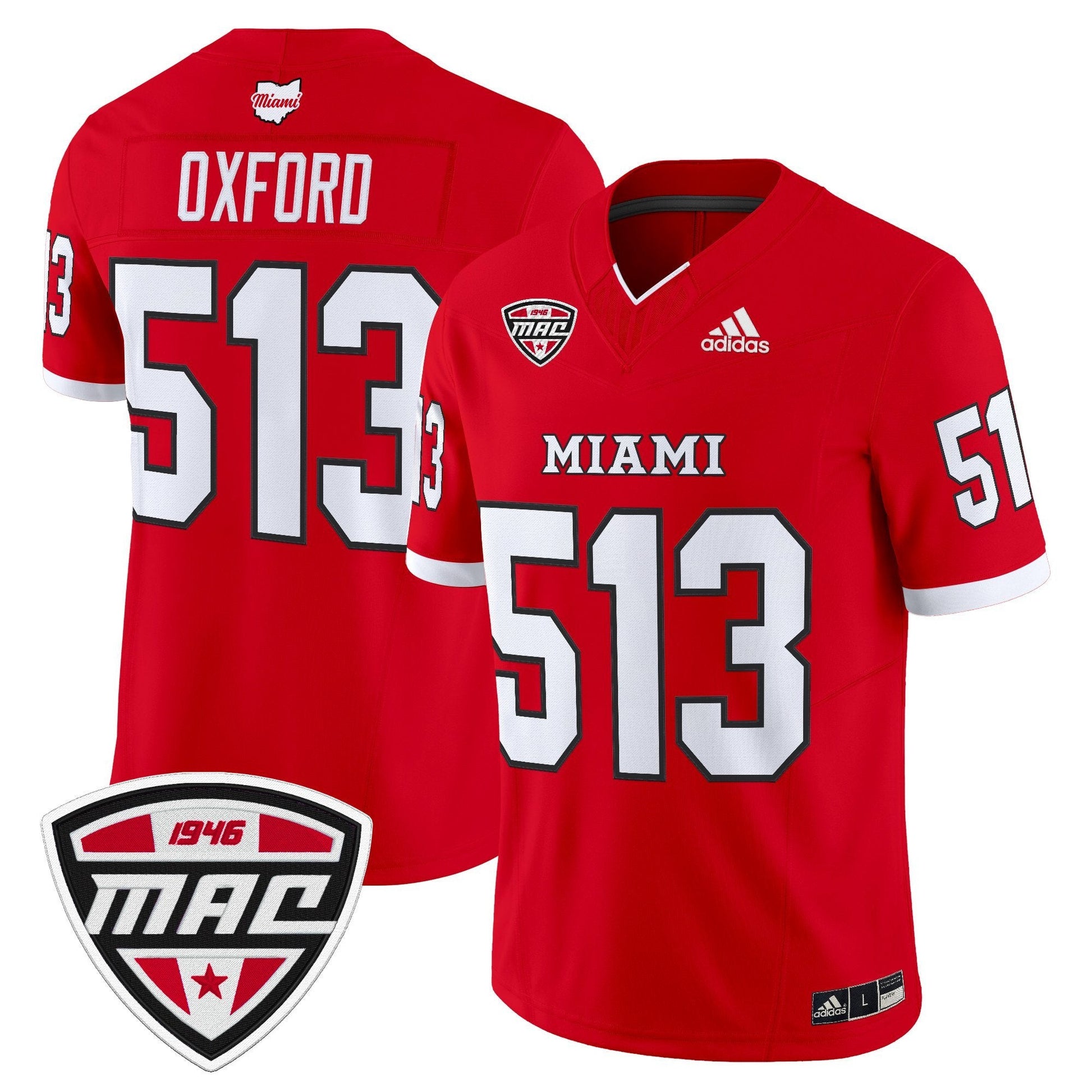 Men's Miami (OH) RedHawks 2025 Vapor Limited Jersey - All Stitched