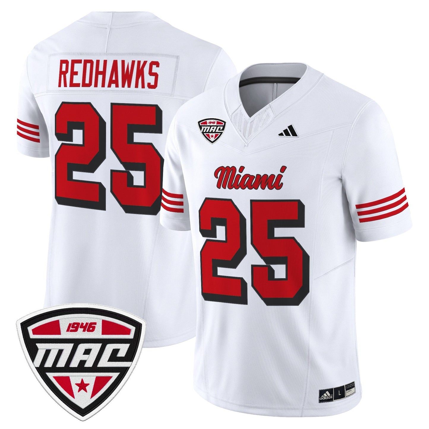 Men's Miami (OH) RedHawks 2025 Vapor Limited Jersey - All Stitched