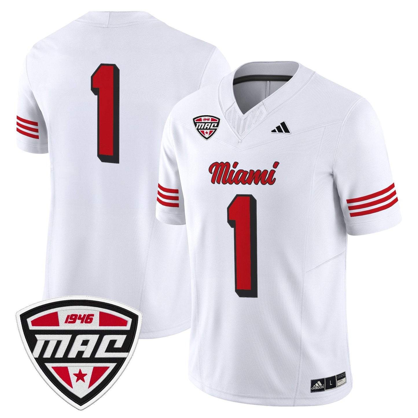 Men's Miami (OH) RedHawks 2025 Vapor Limited Jersey - All Stitched