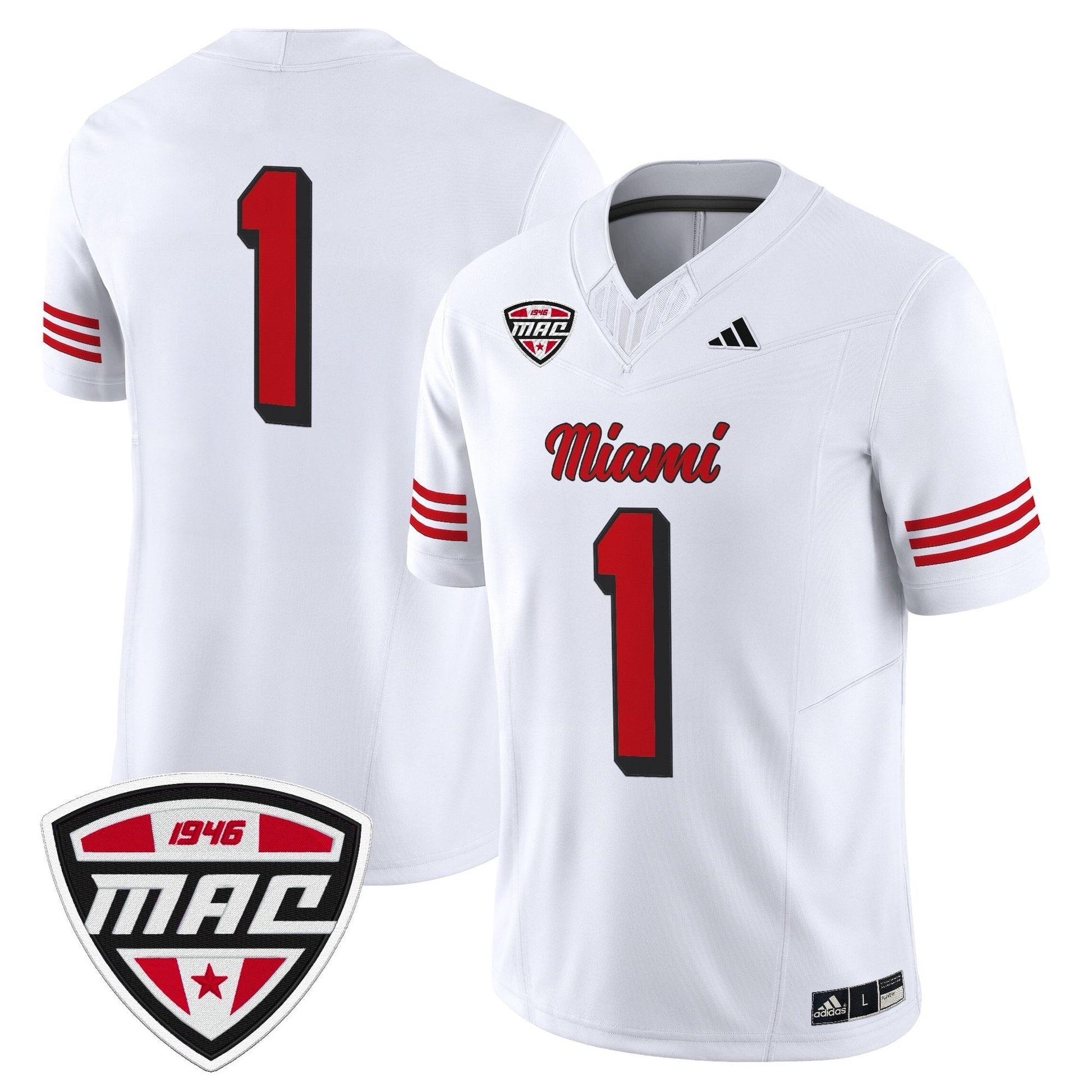 Men's Miami (OH) RedHawks 2025 Vapor Limited Jersey - All Stitched