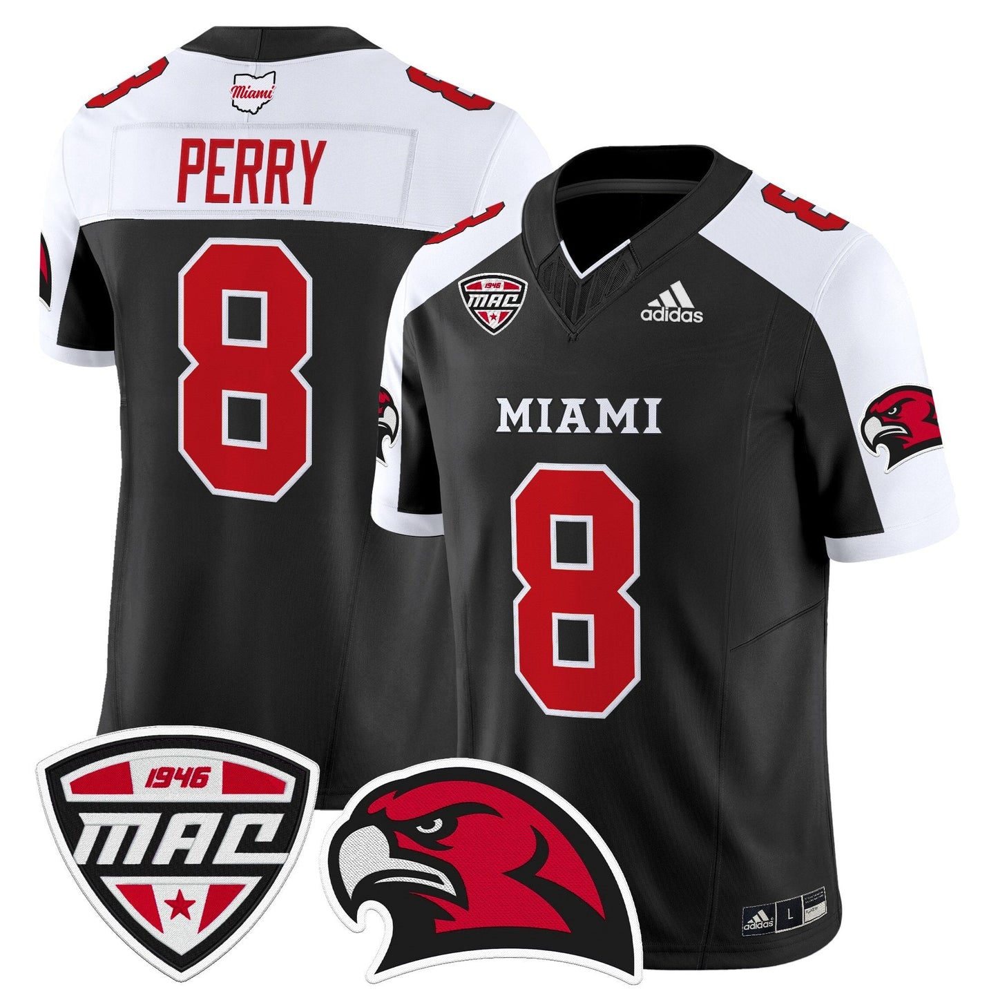 Men's Miami (OH) RedHawks 2025 Vapor Limited Jersey - All Stitched