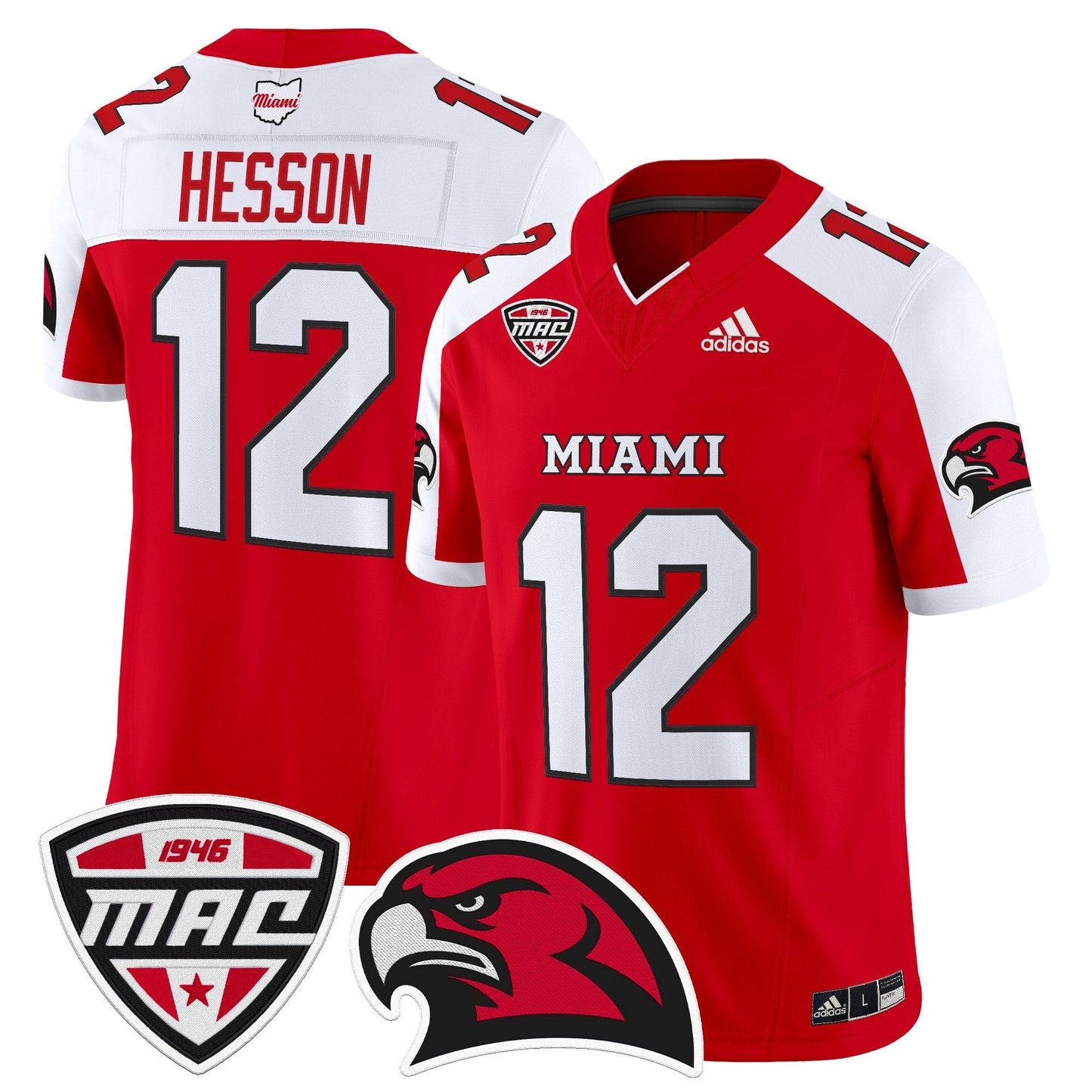 Men's Miami (OH) RedHawks 2025 Vapor Limited Jersey - All Stitched