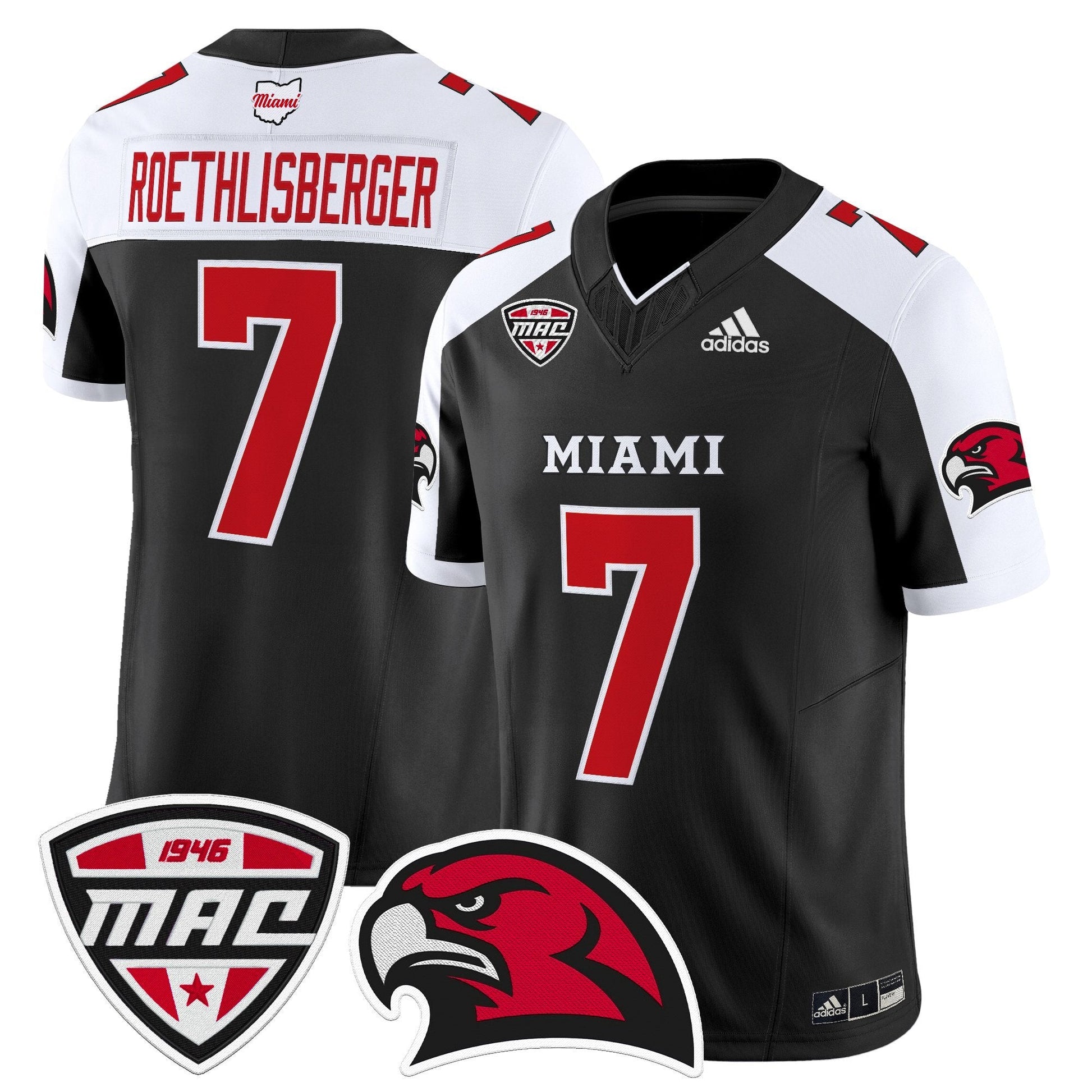 Men's Miami (OH) RedHawks 2025 Vapor Limited Jersey - All Stitched