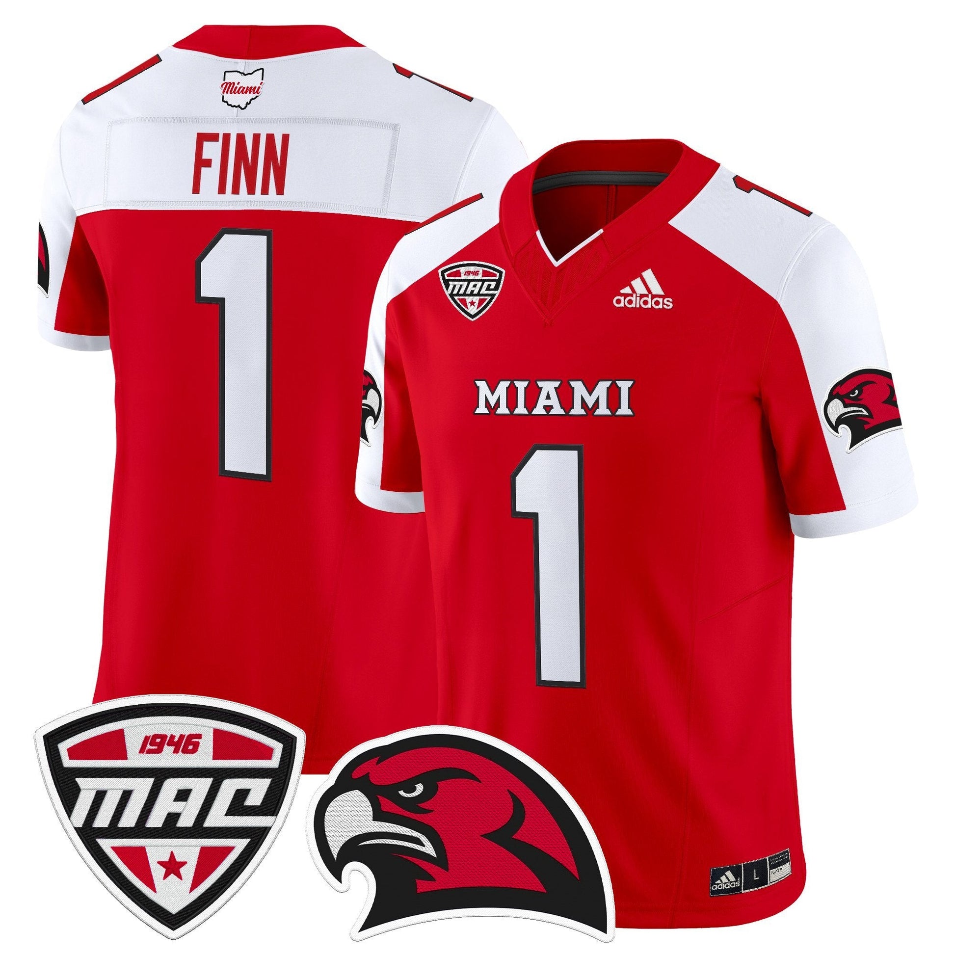 Men's Miami (OH) RedHawks 2025 Vapor Limited Jersey - All Stitched