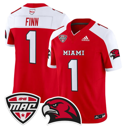 Men's Miami (OH) RedHawks 2025 Vapor Limited Jersey - All Stitched