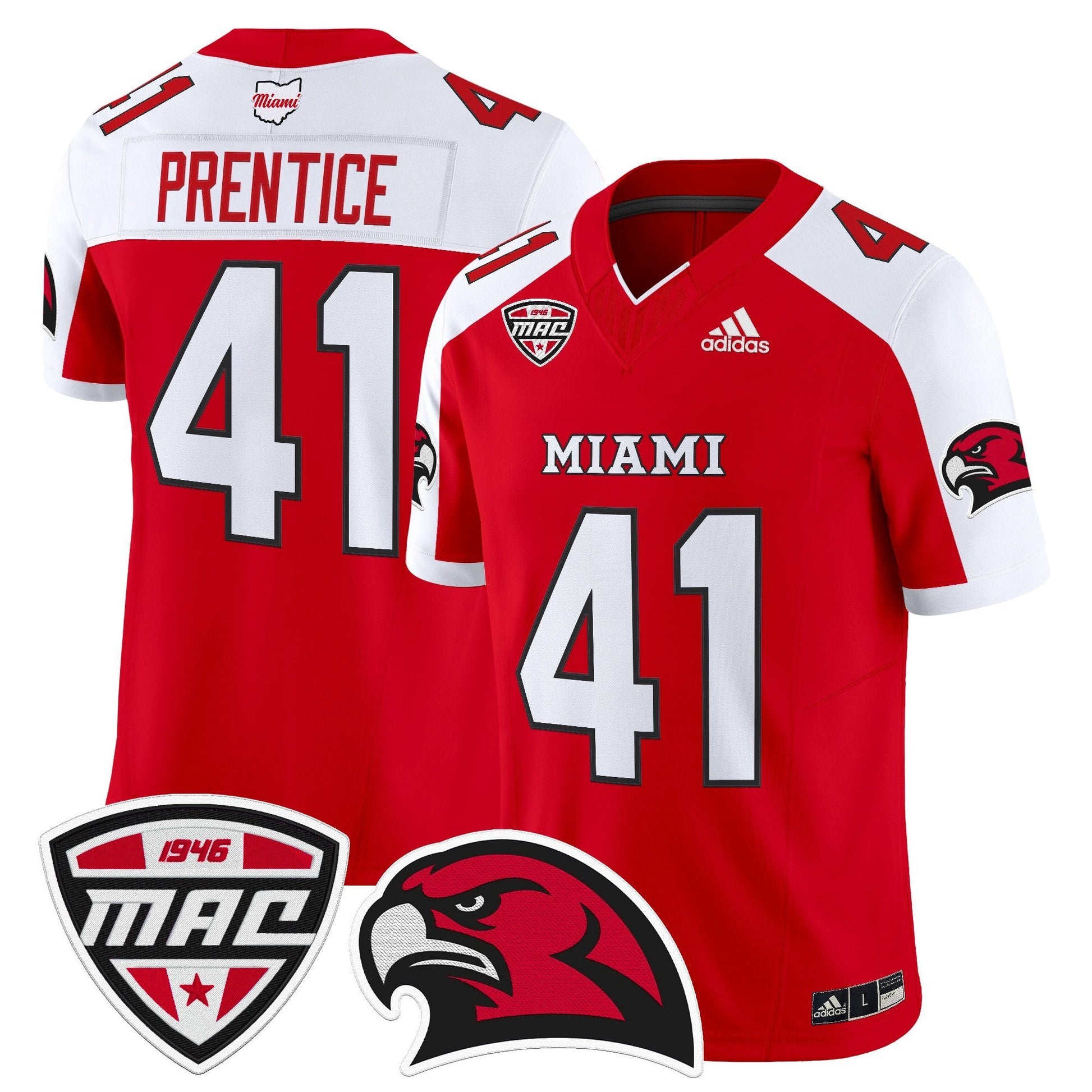 Men's Miami (OH) RedHawks 2025 Vapor Limited Jersey - All Stitched