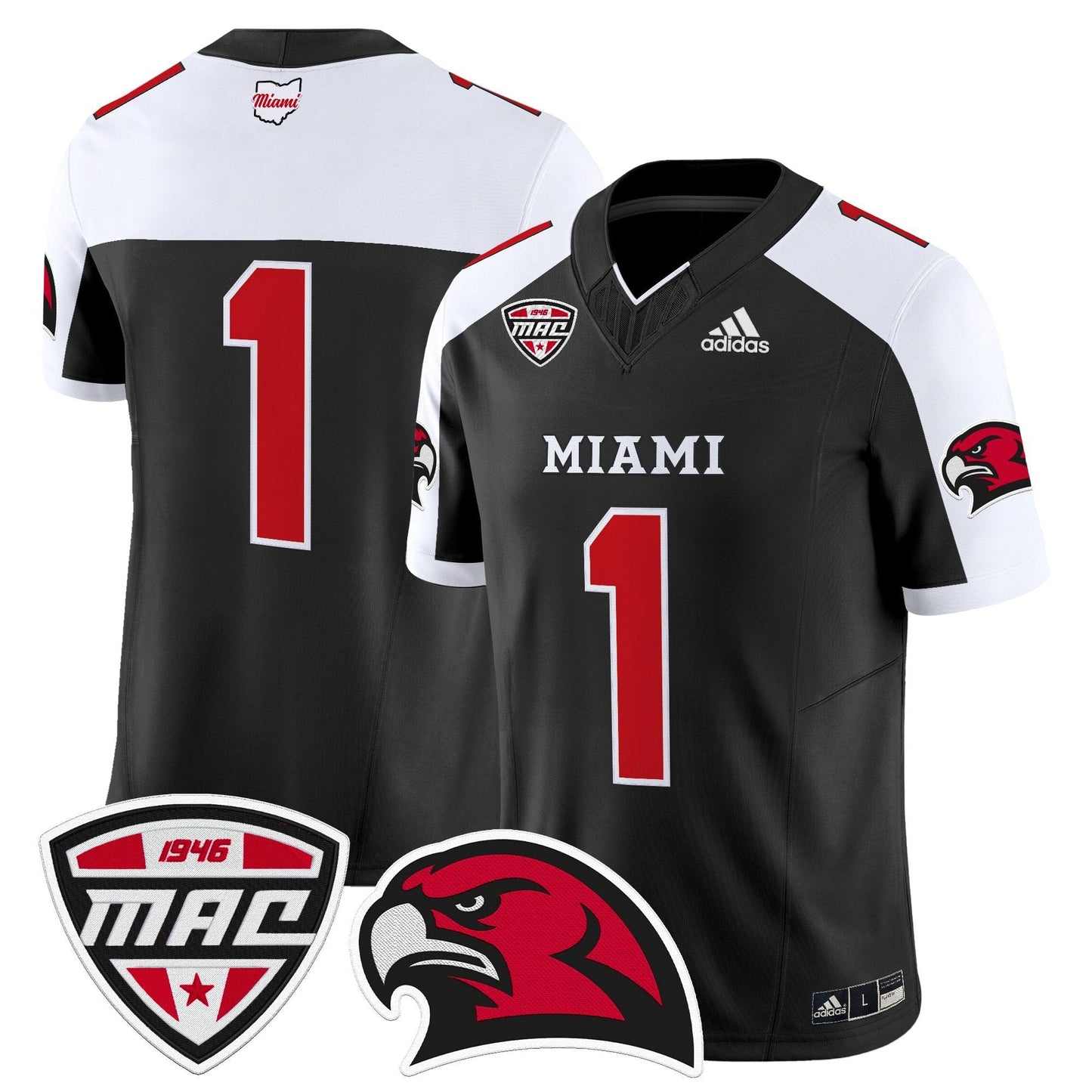 Men's Miami (OH) RedHawks 2025 Vapor Limited Jersey - All Stitched