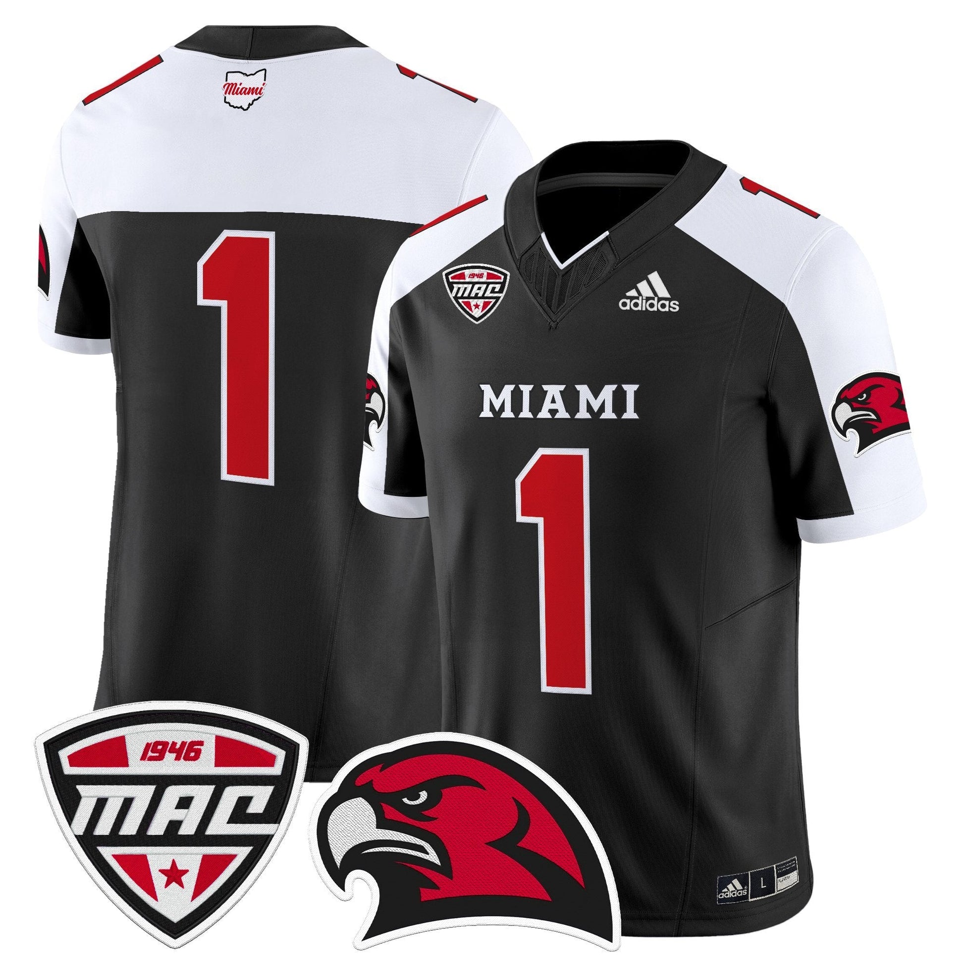 Men's Miami (OH) RedHawks 2025 Vapor Limited Jersey - All Stitched