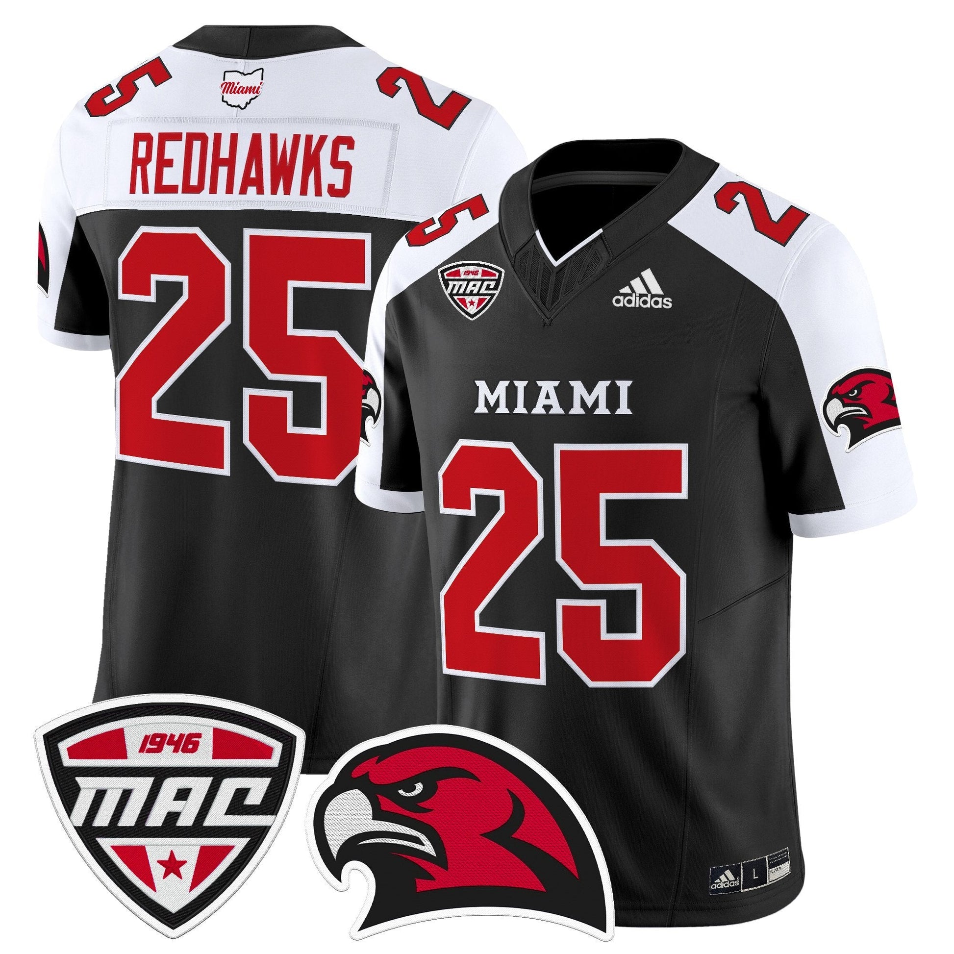 Men's Miami (OH) RedHawks 2025 Vapor Limited Jersey - All Stitched