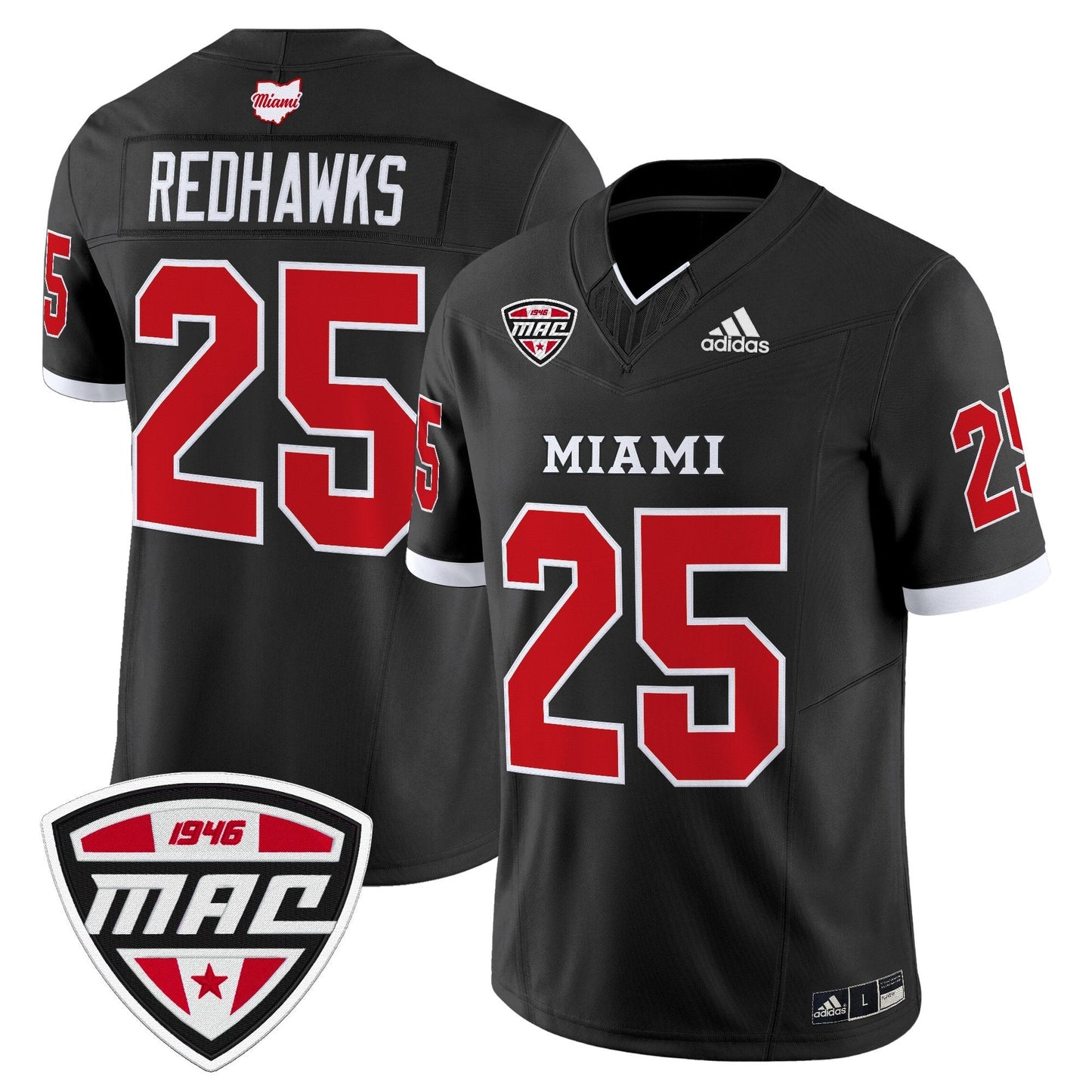 Men's Miami (OH) RedHawks 2025 Vapor Limited Jersey - All Stitched
