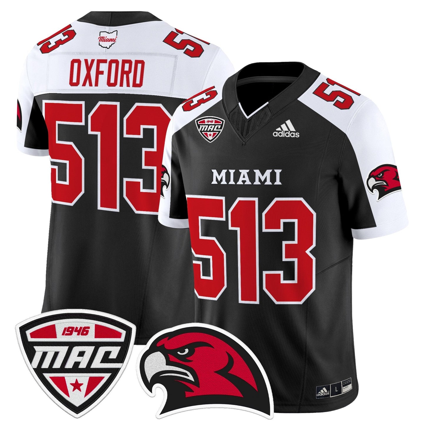 Men's Miami (OH) RedHawks 2025 Vapor Limited Jersey - All Stitched