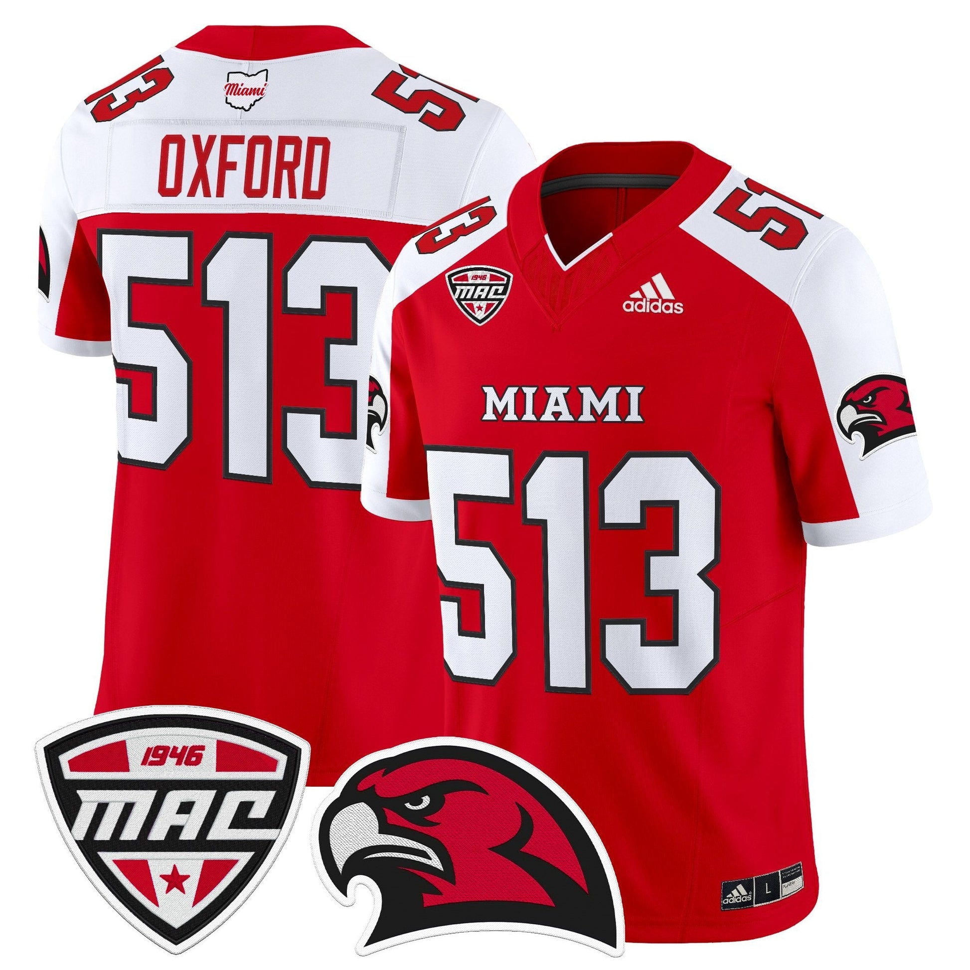 Men's Miami (OH) RedHawks 2025 Vapor Limited Jersey - All Stitched
