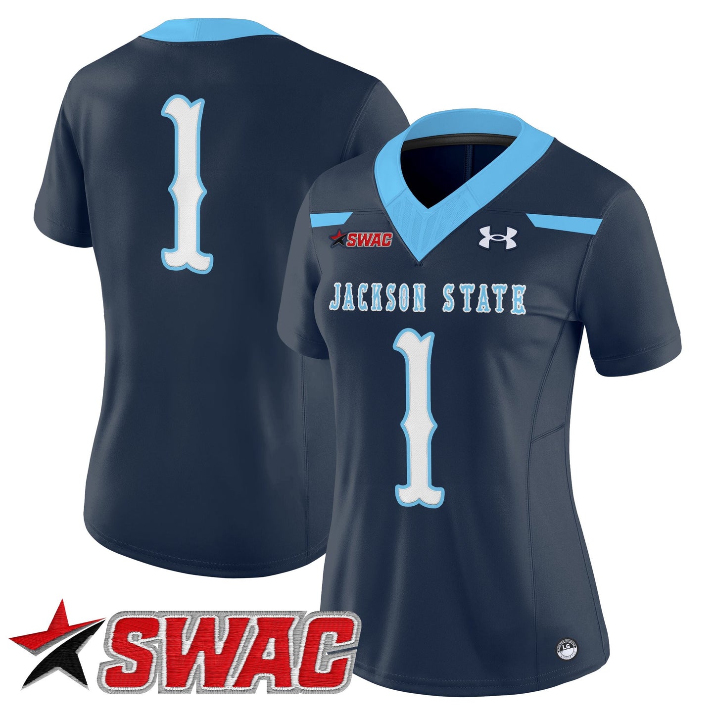 Women's Jackson State Tigers 2026 Vapor Limited Jersey V2 - All Stitched