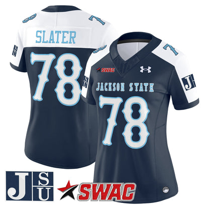 Women's Jackson State Tigers 2026 Vapor Limited Jersey V2 - All Stitched
